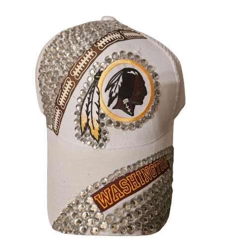 Custom Washington inspired rhinestone cap